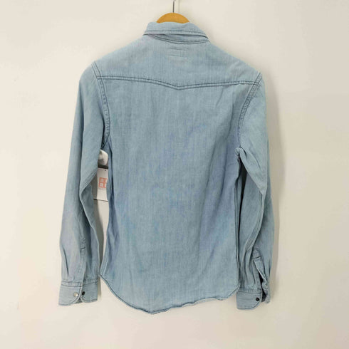 メゾンキツネ MAISON KITSUNE デニムウエスタンシャツ メンズ JPN:XS
