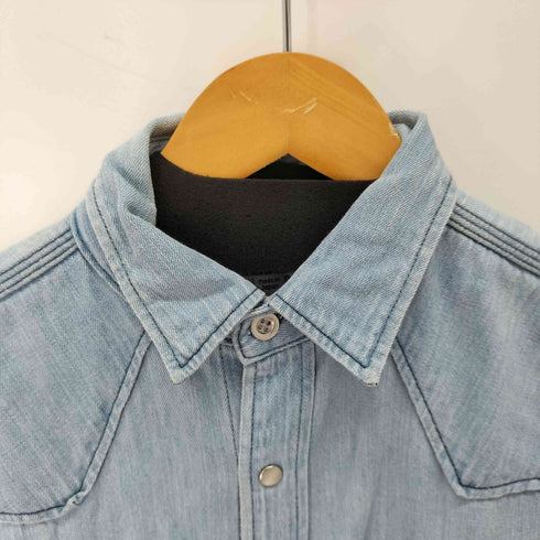 メゾンキツネ MAISON KITSUNE デニムウエスタンシャツ メンズ JPN:XS