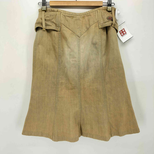 TAKE-TWO イタリア製 BELTED DENIM SKIRT ベルテッド デニム スカート Y2K レディース 29
