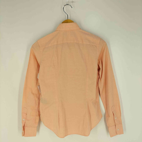 ラルフローレン RALPH LAUREN SUPER SLIM FIT ポニー刺繍 ボタンダウンシャツ レディース US:4