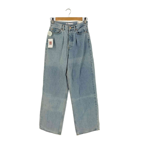 ザラ ZARA WIDE LEG デニムパンツ レディース EUR:36