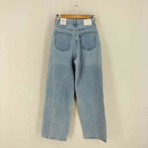 ザラ ZARA WIDE LEG デニムパンツ レディース EUR:36