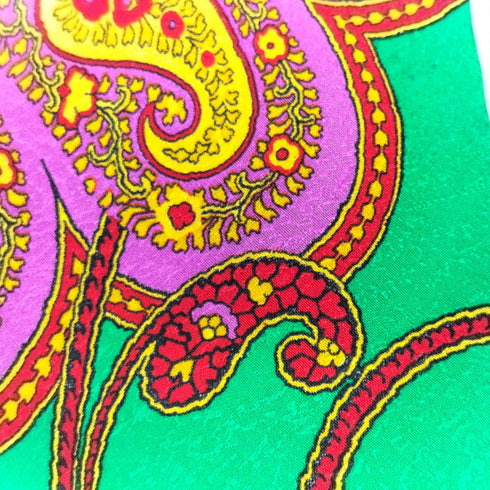 ジャンニヴェルサーチ GIANNI VERSACE ペイズリーシルクネクタイ メンズ