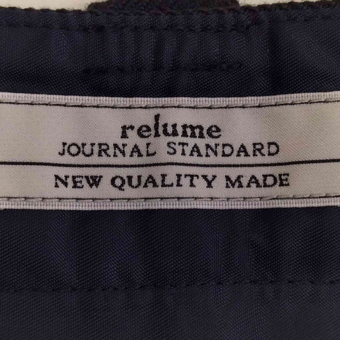 ジャーナルスタンダードレリューム JOURNAL STANDARD relume 23aw チェックワイドパンツ レディース JPN:36