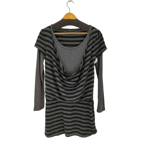 LONG STYLE CUTSEW ボーダーレイヤードカットソー Y2K メンズ M