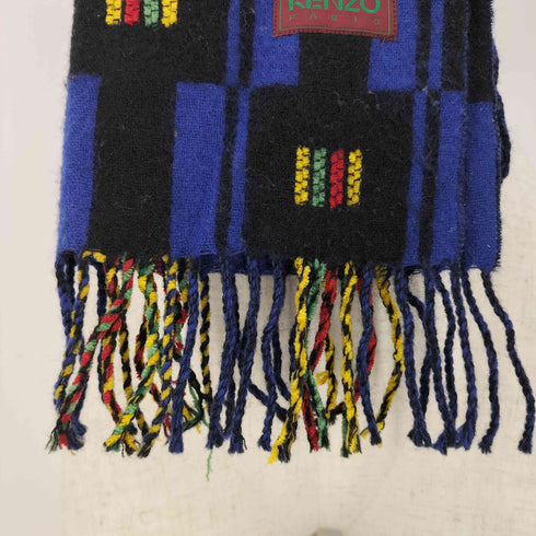 ケンゾーパリス KENZO PARIS 80-90s ウール マフラー メンズ