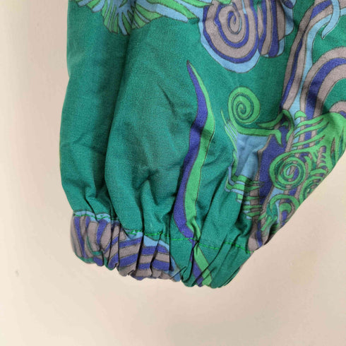 オーシャンパシフィック Ocean Pacific 90S 総柄 中綿 アノラックジャケット メンズ JPN:L