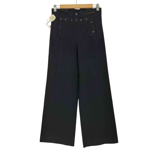 ユーエスネイビー U.S.NAVY NAVAL CLOTHING FACTORY 40-50s ウール セーラー パンツ メンズ