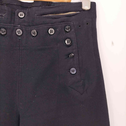 ユーエスネイビー U.S.NAVY NAVAL CLOTHING FACTORY 40-50s ウール セーラー パンツ メンズ