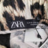 ザラ ZARA レオパード イージー ワイドパンツ レディース XS