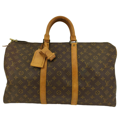 ルイヴィトン LOUIS VUITTON キーポル・バンドリエール50 モノグラム ボストン バッグ レディース