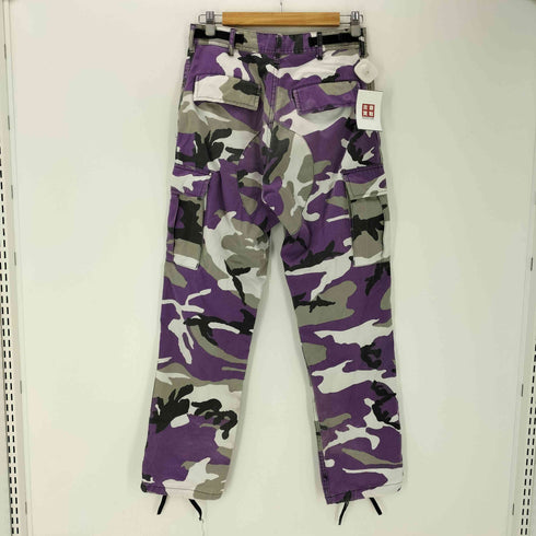 ロスコ ROTHCO ウッドランドカモ 迷彩柄 裾ドローコード ミリタリー カーゴ パンツ メンズ SMALL REGULAR