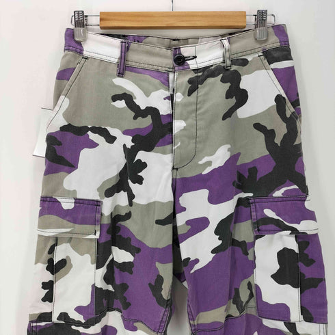 ロスコ ROTHCO ウッドランドカモ 迷彩柄 裾ドローコード ミリタリー カーゴ パンツ メンズ SMALL REGULAR