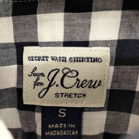 ジェイクルー J.CREW CLASSIC チェック L/S BDシャツ メンズ import:S