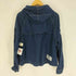ポロバイラルフローレン Polo by RALPH LAUREN 90S ビックポニー 刺繍 ジップアップ クロップド フーデッド ジャケット 復刻TALON ZIP メンズ import:XL