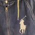 ポロバイラルフローレン Polo by RALPH LAUREN 90S ビックポニー 刺繍 ジップアップ クロップド フーデッド ジャケット 復刻TALON ZIP メンズ import:XL