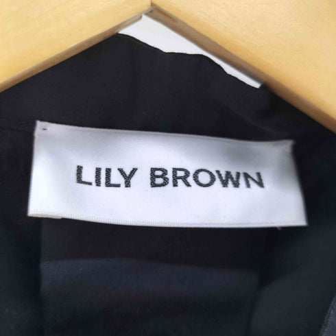 リリーブラウン Lily Brown アシンメトリーフリルブラウス レディース ONE SIZE