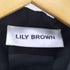 リリーブラウン Lily Brown アシンメトリーフリルブラウス レディース ONE SIZE