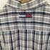 トミージーンズ tommy jeans 90S チェック柄シャツ メンズ import:XL