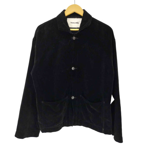 ストーリーエムエフジー Story mfg. ORGANIC COTTON オーガニック コットン ベロア カバーオール ジャケット メンズ JPN:M
