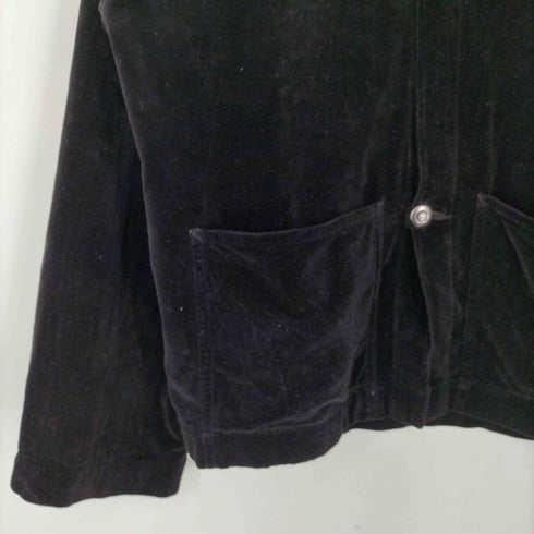 ストーリーエムエフジー Story mfg. ORGANIC COTTON オーガニック コットン ベロア カバーオール ジャケット メンズ JPN:M