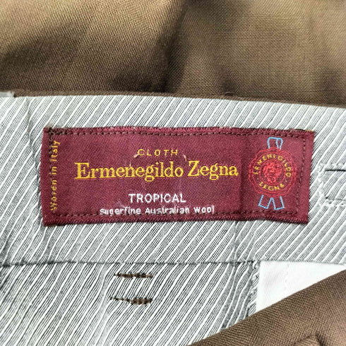 エルメネジルドゼニア Ermenegildo Zegna 1タックスラックスパンツ メンズ