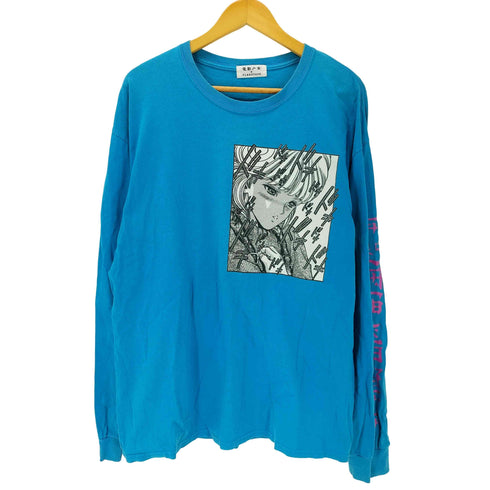 フラグスタフ F-LAGSTUF-F 電影少女 両面グラフィック L/Sカットソー メンズ