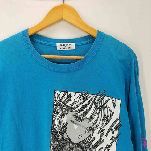 フラグスタフ F-LAGSTUF-F 電影少女 両面グラフィック L/Sカットソー メンズ