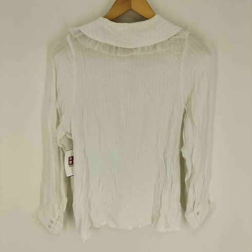 ジュエティ jouetie 21SS シアーフリルカラーブラウス レディース JPN:M