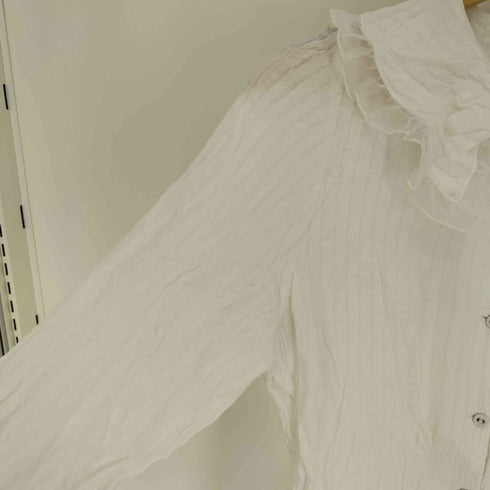 ジュエティ jouetie 21SS シアーフリルカラーブラウス レディース JPN:M