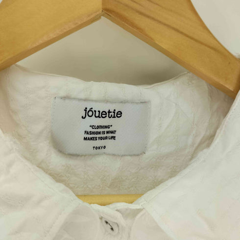 ジュエティ jouetie 21SS シアーフリルカラーブラウス レディース JPN:M