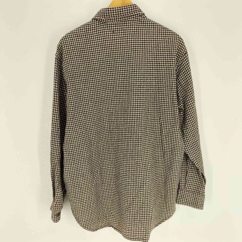リーバイス Levis 90S 香港製 SILVERTAB シルバータブ グラフチェック フラップポケット L/S ウール シャツ メンズ import:M