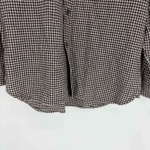リーバイス Levis 90S 香港製 SILVERTAB シルバータブ グラフチェック フラップポケット L/S ウール シャツ メンズ import:M