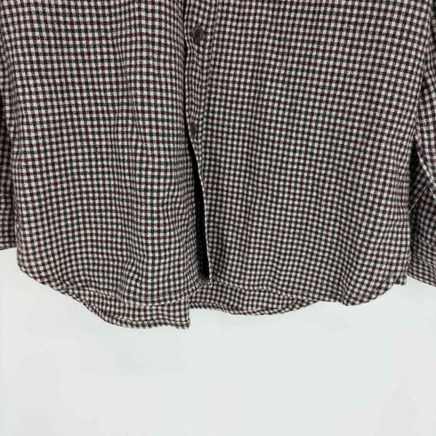 リーバイス Levis 90S 香港製 SILVERTAB シルバータブ グラフチェック フラップポケット L/S ウール シャツ メンズ import:M