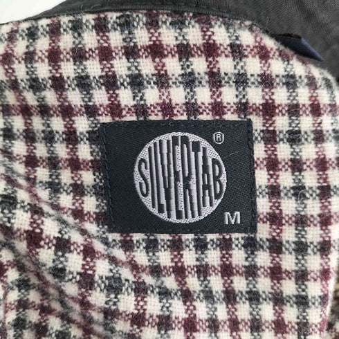 リーバイス Levis 90S 香港製 SILVERTAB シルバータブ グラフチェック フラップポケット L/S ウール シャツ メンズ import:M