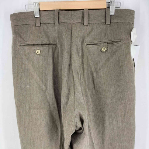 BILLS KHAKIS 80-90S 2タックスラックスパンツ 角丸セミオートマチックTALONジップ メンズ 33