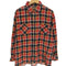 WEDGEFIELD 80-90s 台湾製 マドラスチェック 両ポケット L/S コットン シャツ メンズ import:XL