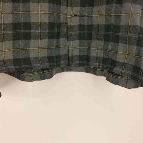 Game and Lake 50-60S イタリア製 両ポケ マドラスチェック オンブレ チェック オープンカラー シャツ メンズ import:M