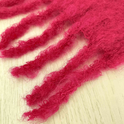 mantasezcaray モヘヤ混 マフラー レディース