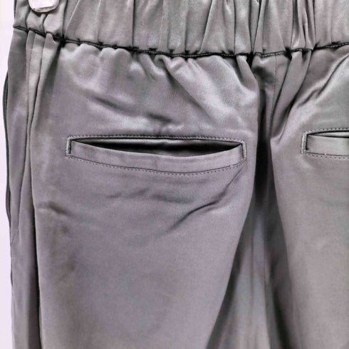 ゼロエイトサーカス 08sircus ウールサテンストレッチスリットパンツ レディース JPN:0