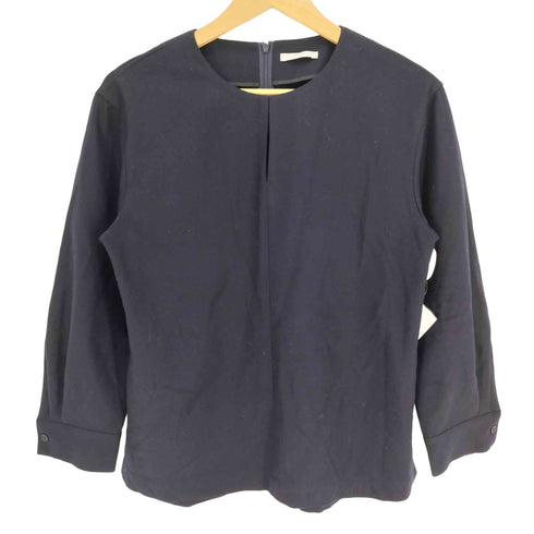 セオリー theory SAXONY SOFT TUBI キーネック プルオーバーブラウス レディース JPN:38