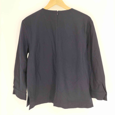 セオリー theory SAXONY SOFT TUBI キーネック プルオーバーブラウス レディース JPN:38