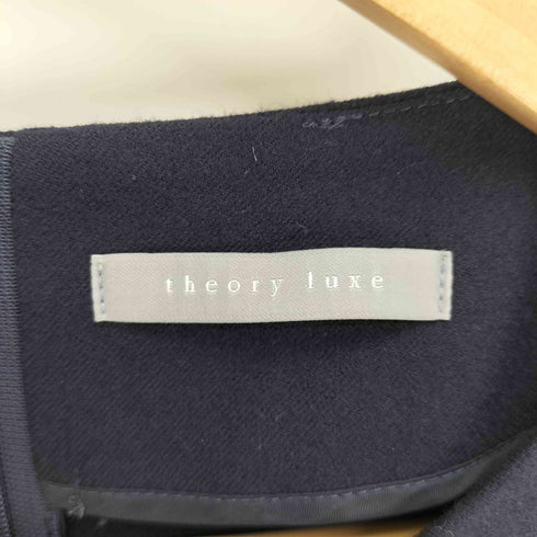 セオリー theory SAXONY SOFT TUBI キーネック プルオーバーブラウス レディース JPN:38