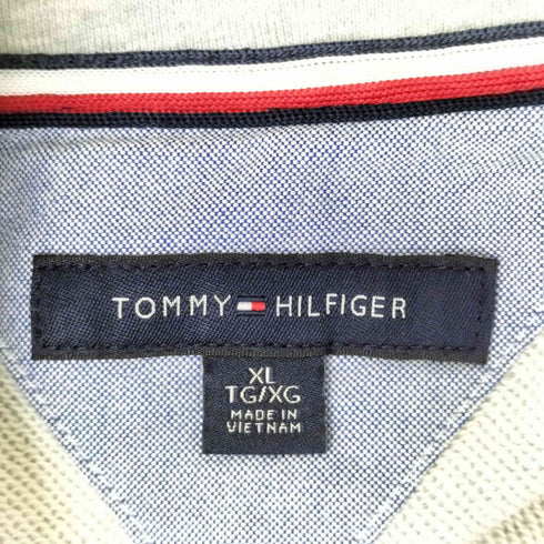 トミーヒルフィガー TOMMY HILFIGER フロント刺繍ジップアップスウェット メンズ import:XL