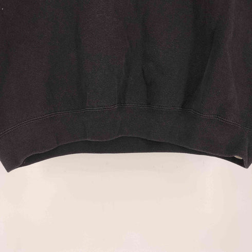 アディダス adidas 80-90S 万国旗タグ アウトライン トレフォイルロゴ プリント スウェット トレーナー メンズ import:XL