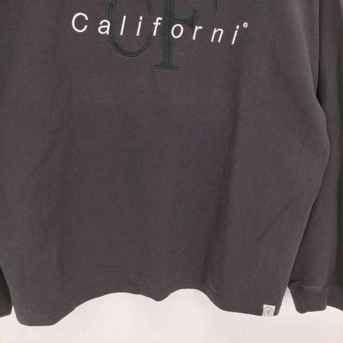 インヘリット INHERIT フロント刺繍クルーネックL/S Tシャツ メンズ JPN:L