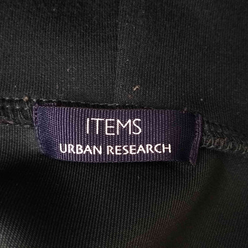 アイテムズ アーバンリサーチ ITEMS URBAN RESEARCH TRストレッチダンボール プルオーバーパーカー メンズ JPN:L