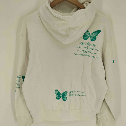 アディダスオリジナルス adidas Originals 蝶 バタフライ グラフィック プリント プルオーバー パーカー フーディー メンズ JPN:M