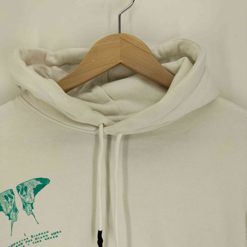 アディダスオリジナルス adidas Originals 蝶 バタフライ グラフィック プリント プルオーバー パーカー フーディー メンズ JPN:M