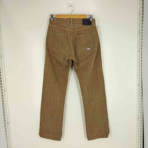 シュガーケーン SUGAR CANE BELL HELMETS 刺繍 ボタンフライ デニムパンツ メンズ